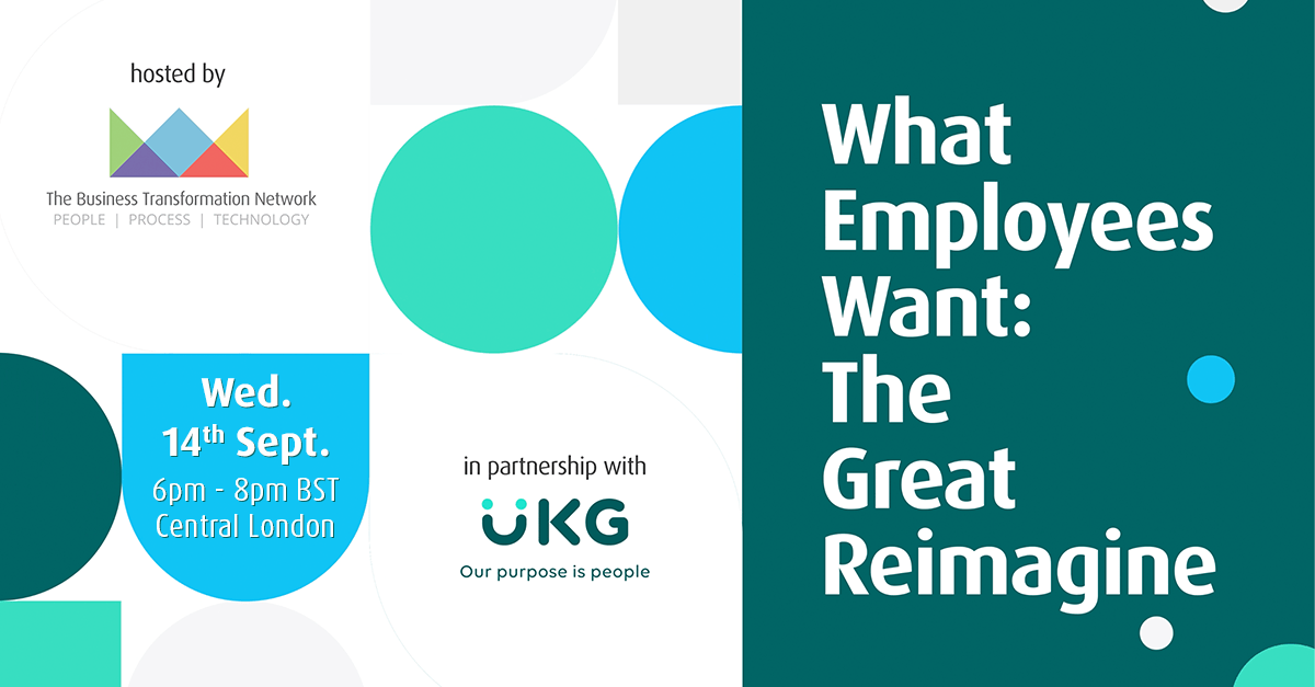 What Employees Want The Great Reimagine in partnership with UKG